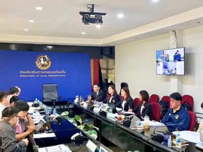 ประชุมหารือแนวทางการดำเนินการ “โครงการจ้างปรับปรุงถนนผิวจราจรแอสฟัลท์คอนกรีตโครงสร้างชั้นพื้นทางดินซีเมนต์ผสมน้ำยาเชื่อมประสาน ตามบัญชีนวัตกรรมไทย รหัส 01010052ฯ”